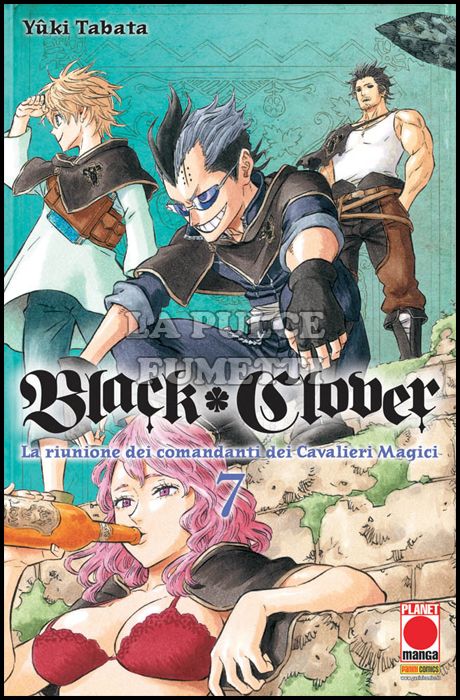 PURPLE #    20 - BLACK CLOVER 7 - 1A RISTAMPA